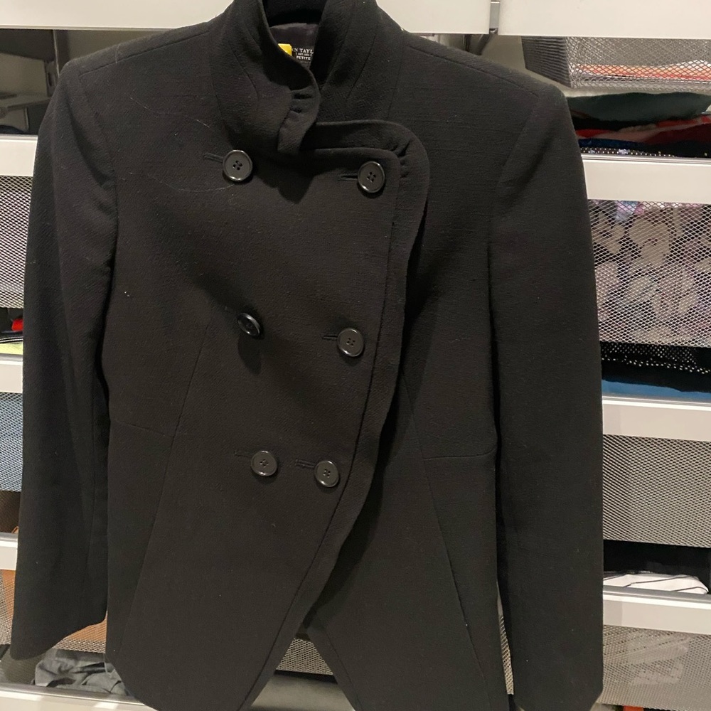 Ann Taylor Wool Jacket/Blazed Size 4P